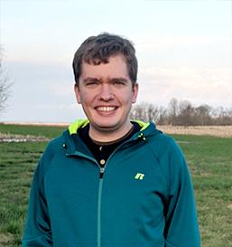 headshot of a man with autism